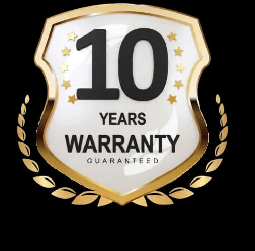 10 Year Warranty Badge